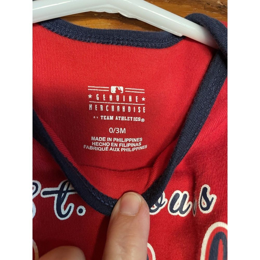 St. Louis‎ Cardinals Baseball Onsie Size 0-3 Months - Picture 2 of 4